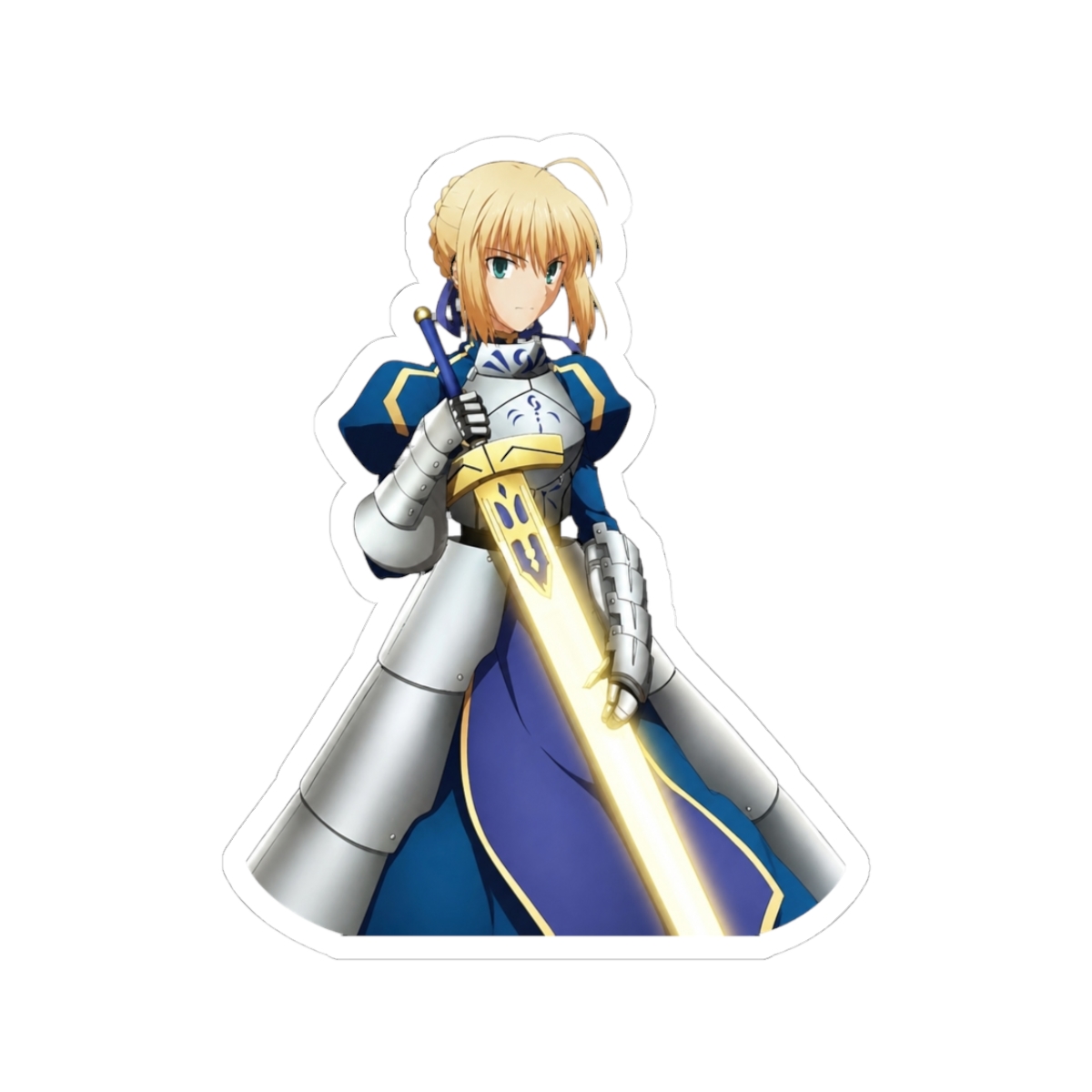 Fate Stay Night [Unlimited Blade Works] Saber Sticker | Fate Series