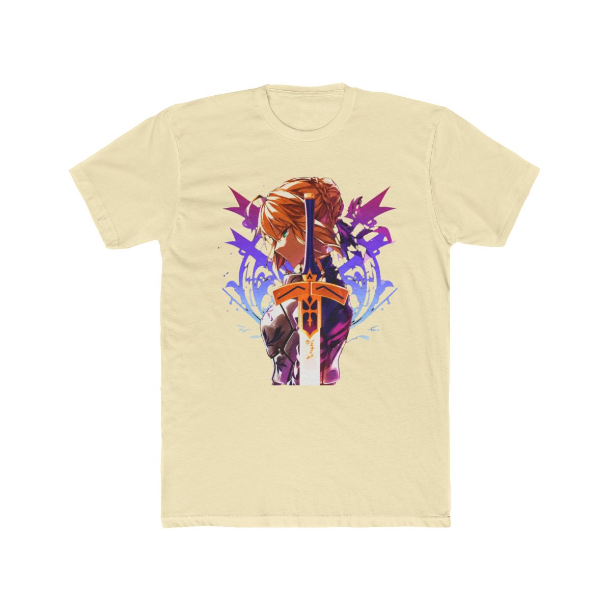 Saber Artoria with Excalibur Sword T Shirt | Fate Series