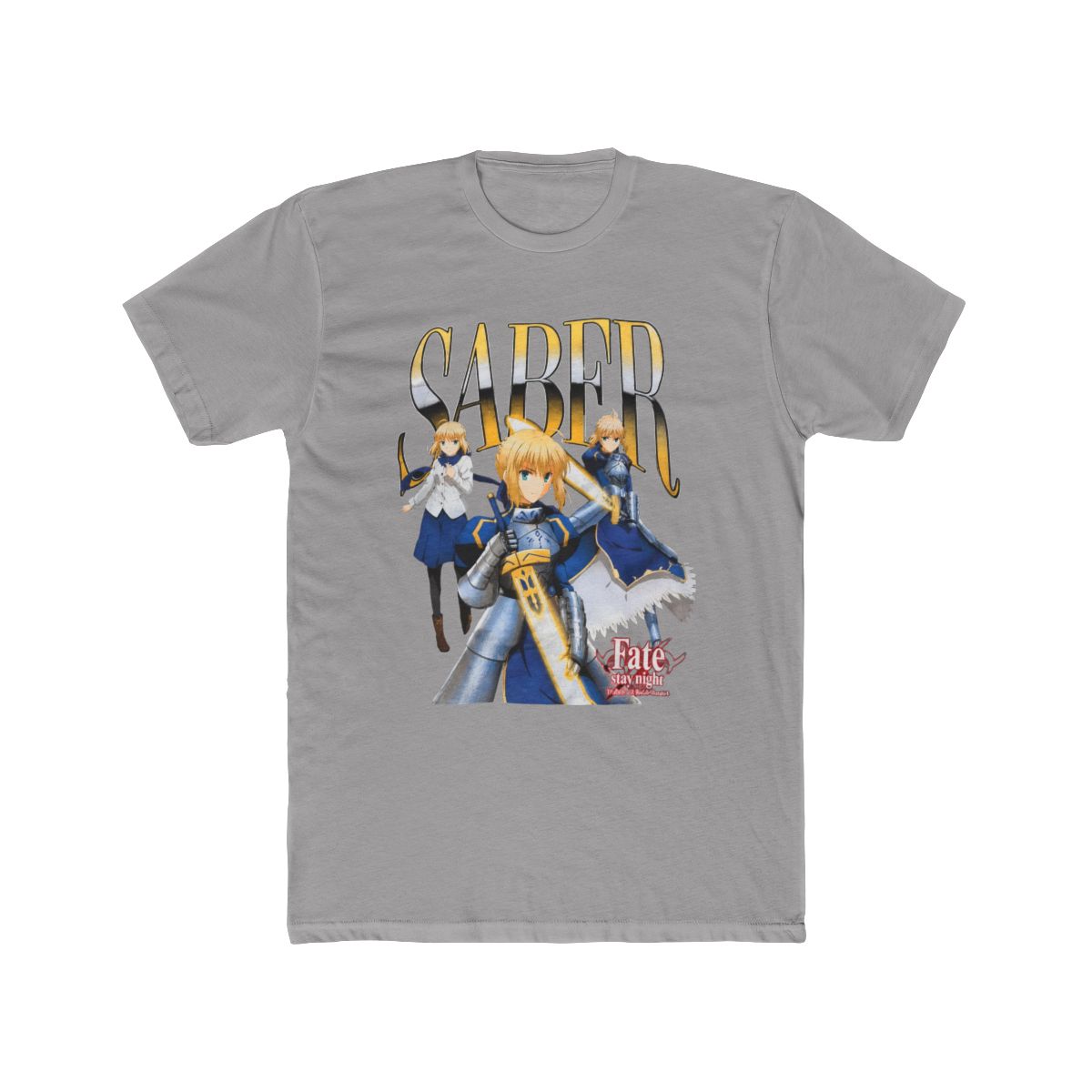 Fate/Stay Night: Unlimited Blade Works Saber Mineral Wash T Shirt | Fate Series